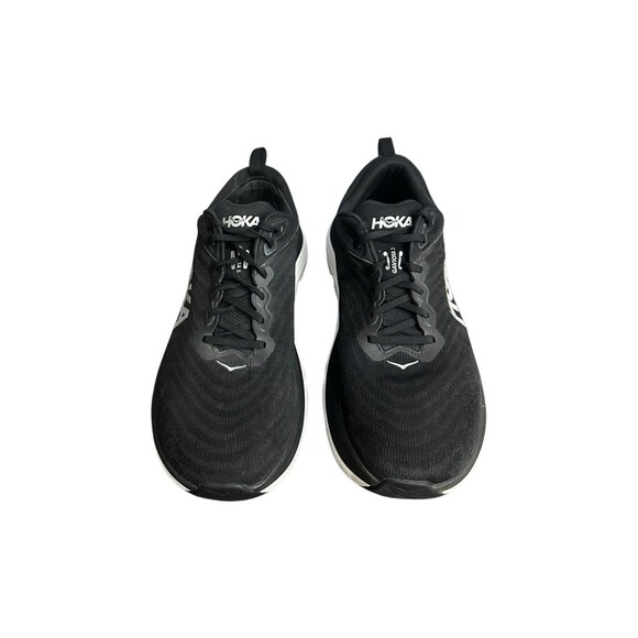 Hoka One Gaviota 5 Mens 12 2E Wide Black Running Walking Shoe BWHT No Insoles - Picture 3 of 15